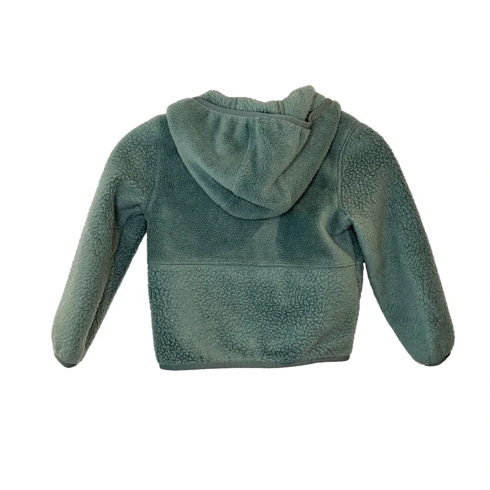 The North Face Youth Freestyle Fleece Hoodie Full Zip Green Camo Toddler 3 Kids